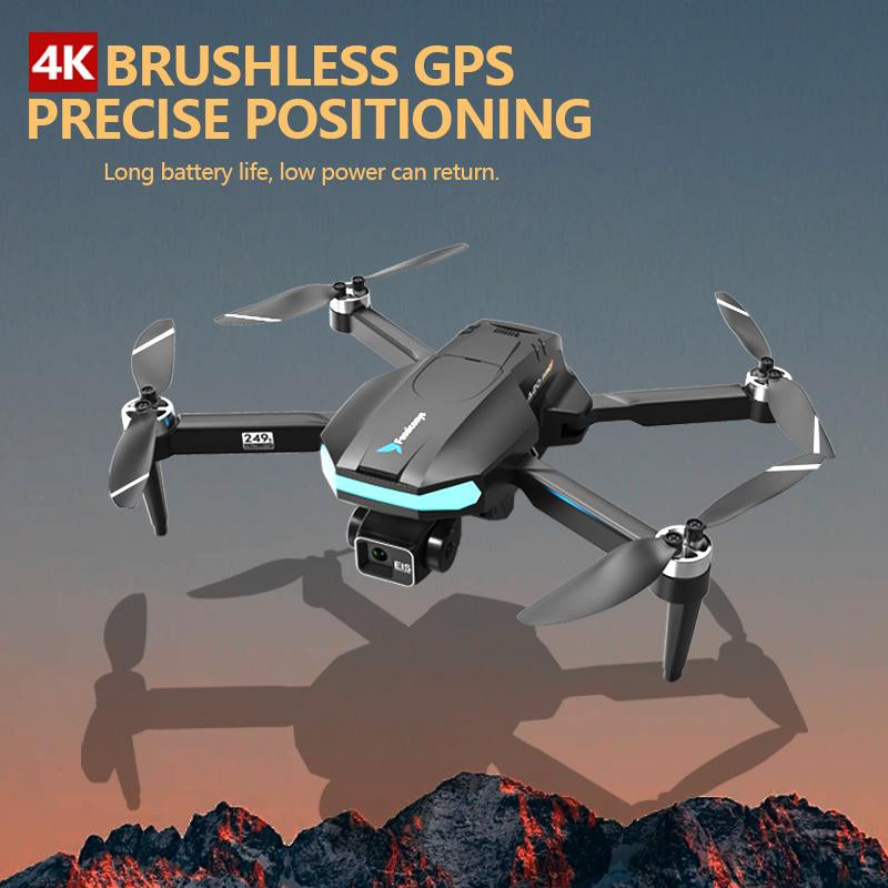 Drone GPS Brushless Motor under 250G, 4K EIS Camera, 50 Minutes of Battery Life, 5G FPV Remote Control Quadcopter Suitable for Adult Beginners